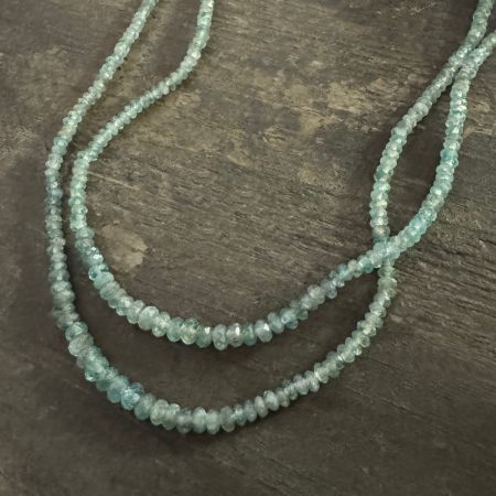 Two Strand Apatite Nested Necklace 