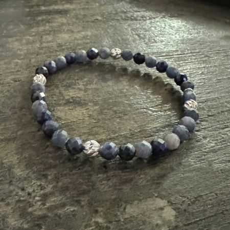 Malawi Sapphire Stretch Bracelet