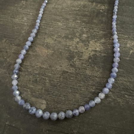 Faceted Tanzanite Necklace