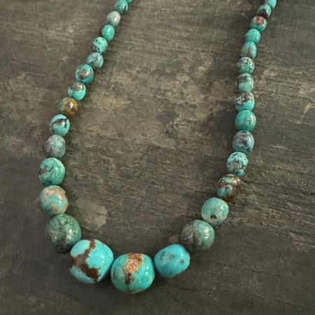 Azure Peaks Turquoise Necklace 