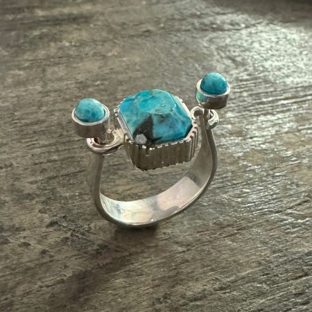 Campitos Turquoise Ring - Size 8 