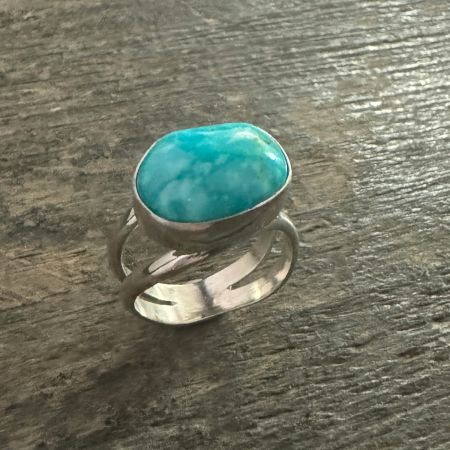 Sonoran Blue Turquoise Ring - Size 7