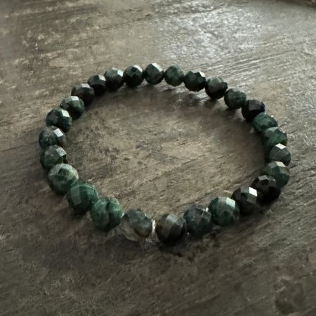 Euchlorite Quartz Stretch Bracelet