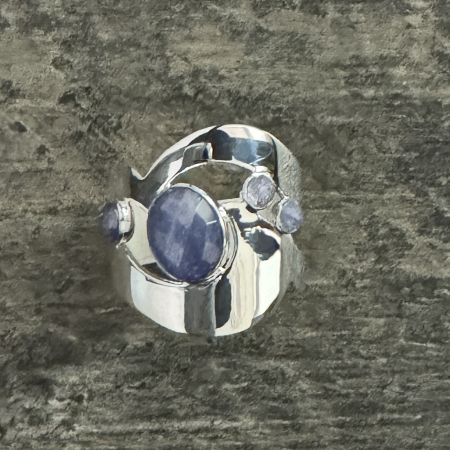 Tanzanite "Swirl" Ring - Size 9
