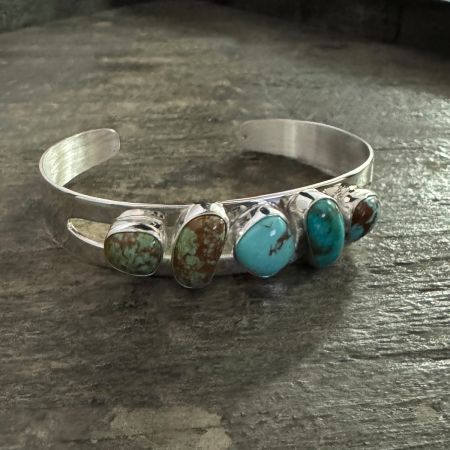 Freeform Sonoran Turquoise Cuff