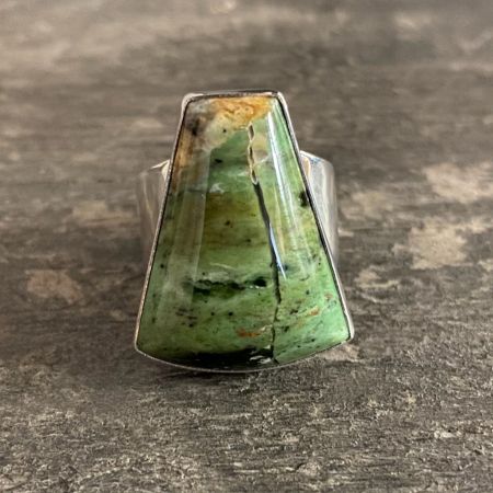 Australian Autumn Opal Ring - Size 8 3/4