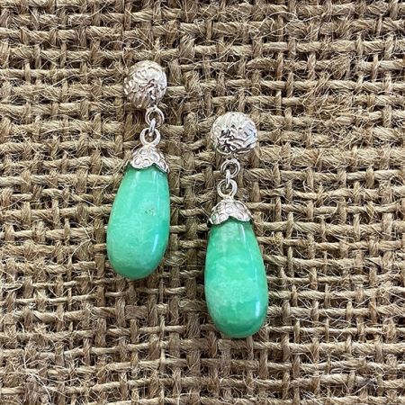 Chrysoprase Earrings