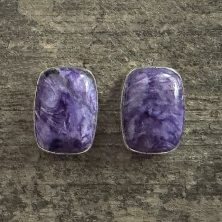 Charoite Earrings
