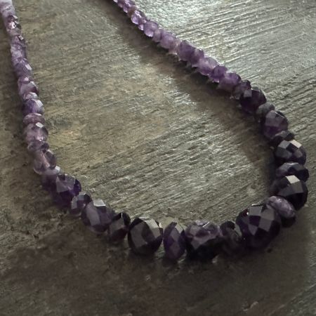 Ombre Amethyst Necklace