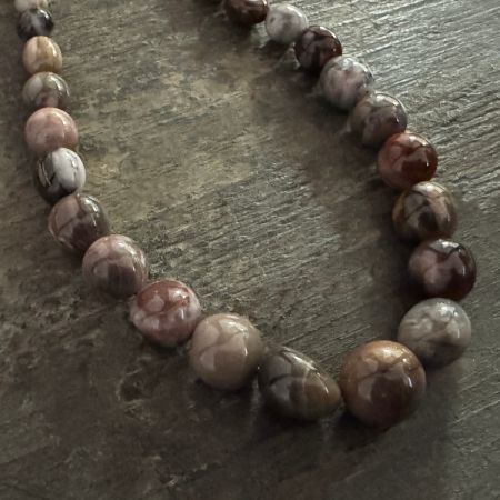 Mixed Petrified Wood Necklace