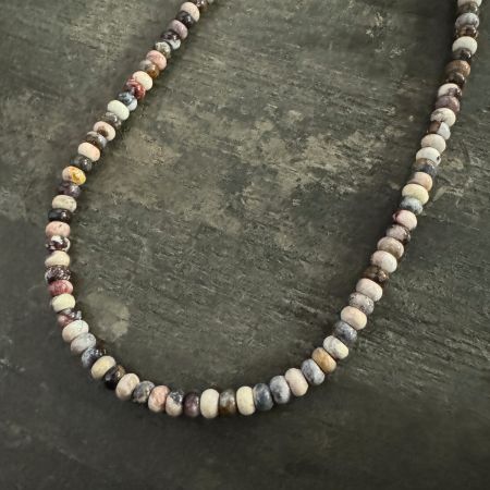 Indian Blanket Stone Necklace