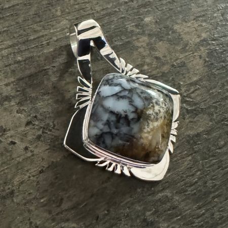 Moss Opalite Pendant