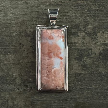 Brecciated Chalcedony Pendant