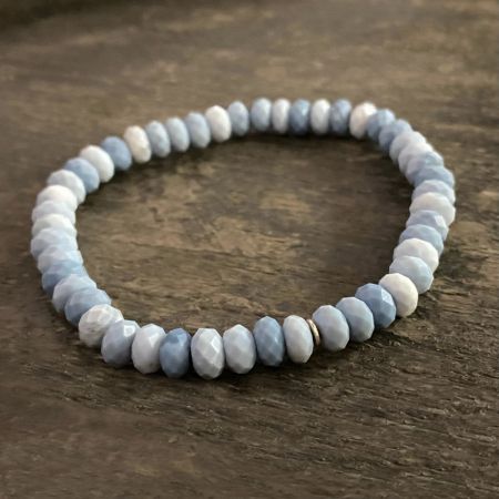 Blue Opal Stretch Bracelet