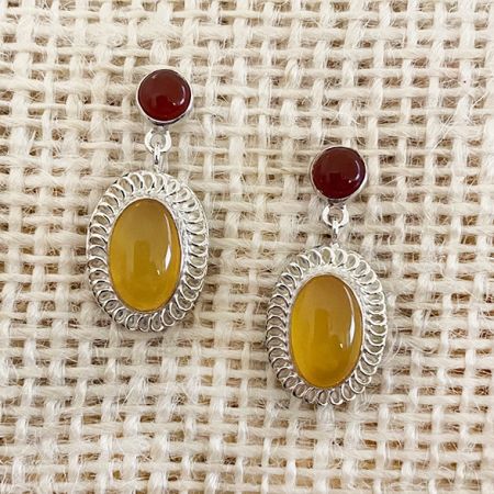 Mexican Opal Earrings
