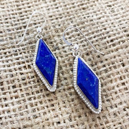 Lapis Dangle Earrings