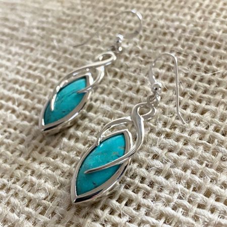 Turquoise Hill Turquoise Earrings