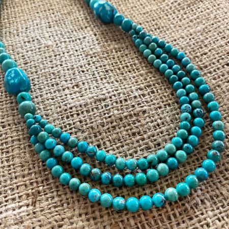 Hubei Turquoise Nested Necklace