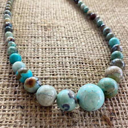 Seven Peaks Turquoise Graduated Necklace