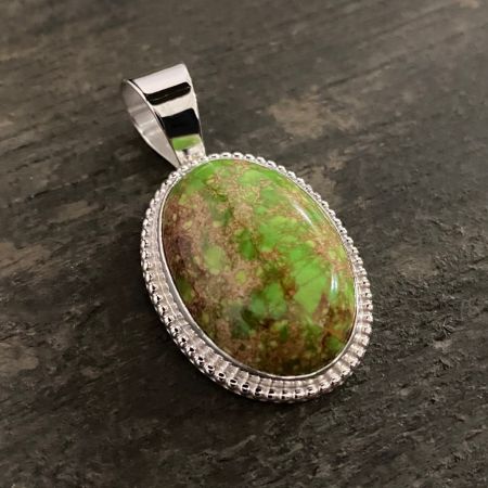 Green Emperial Jasper Pendant