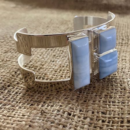Blue Opal Cuff