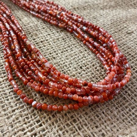 Carnelian Eight Strand Necklace