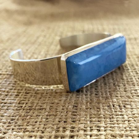 Royal Blue Opal Cuff