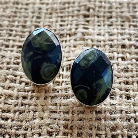 Faceted Kabamba Jasper Earrings