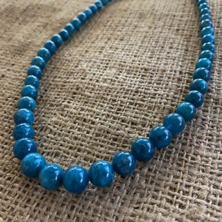 Neon Apatite Necklace