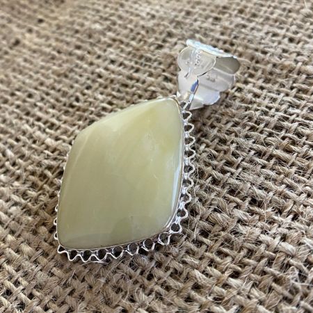 Caramel Gobi Opal Pendant