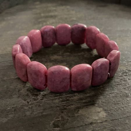 Rhodonite Stretch Bracelet