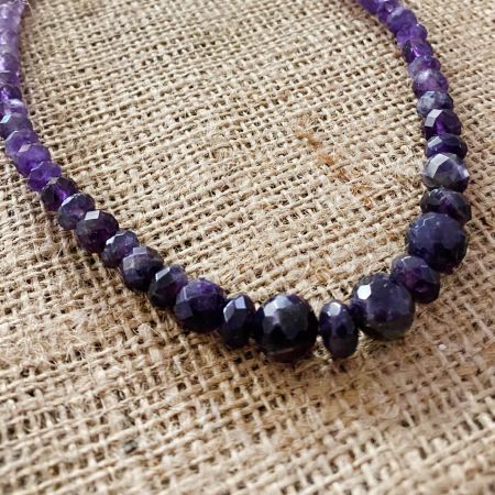 Ombre Amethyst Necklace