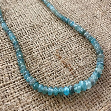 Faceted Apatite Necklace