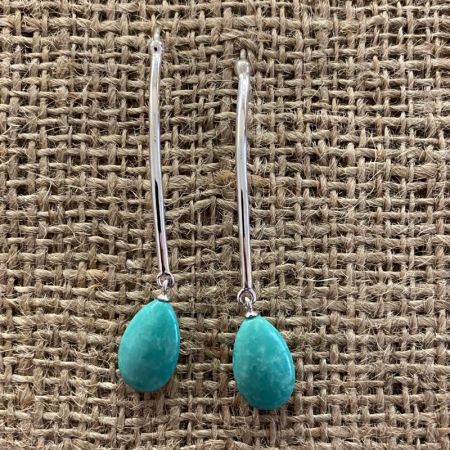 Turquoise Tear Drop Earrings