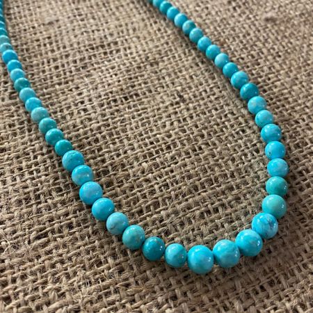 Mongolian Mist Graduated Rounds Necklace