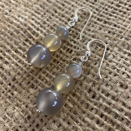 Natural Agate Earrings