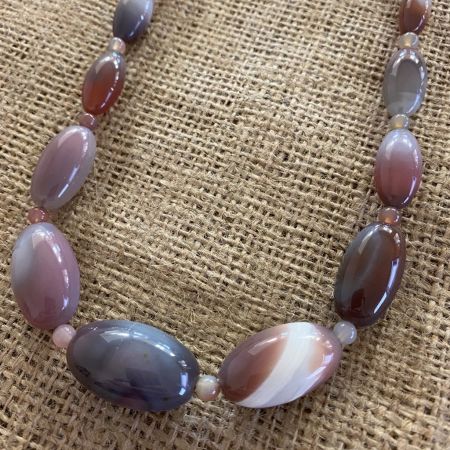 African Chalcedony Necklace