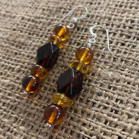 Amber Medley Earrings