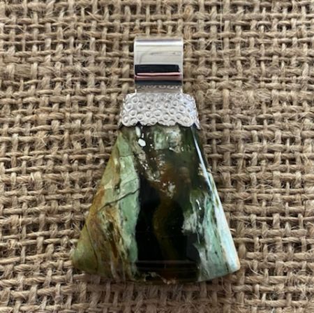 Australian Autumn Opal Pendant