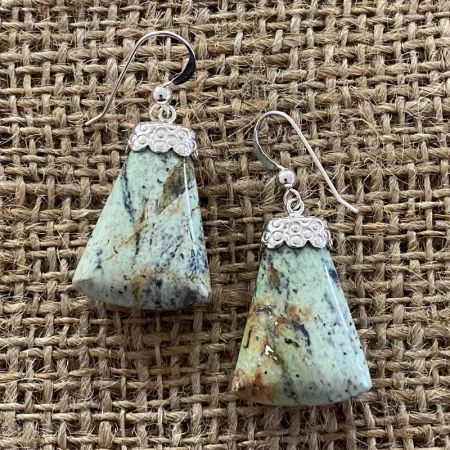 Australian Autumn Opal Earrings