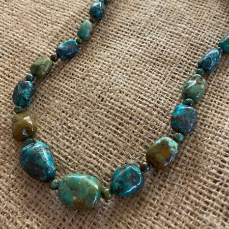 Turquoise Nugget Necklace