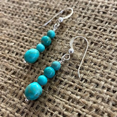 Chilean Turquoise Earrings