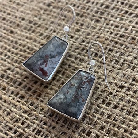 Sonoran Dendritic Jasper Earrings